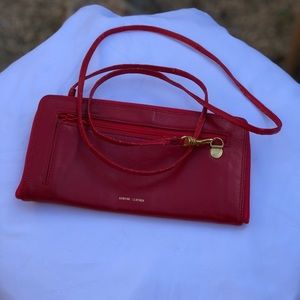 NW 💯 🇮🇹 Leather Crossbody Purse, Sz 7.5”X4”